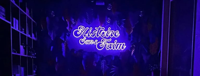 Néon du Restaurant Histoire Sans Faim