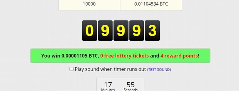 9999 Freebitco.in spin