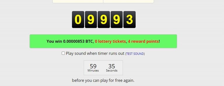 9993 Freebitco.in spin