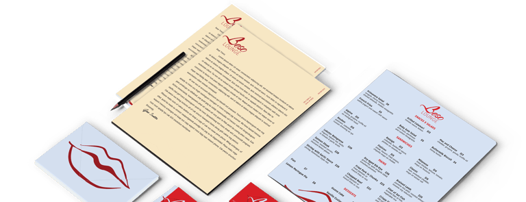 beso lounge branding package