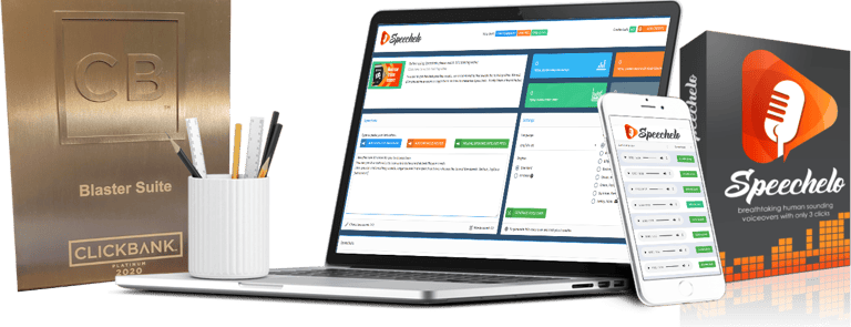 Speechelo speech-to-voice generator