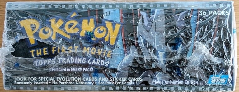 Display Topps Pokémon The first Movie canadien gauche