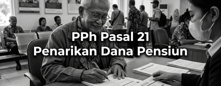 PPh Pasal 21 Penarikan Dana Pensiun