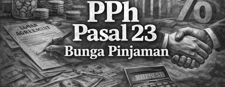 PPh Pasal 23 Bunga Pinjaman