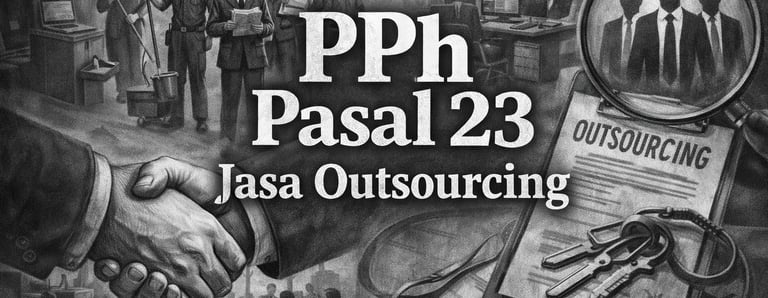 PPh Pasal 23 Jasa Outsourcing