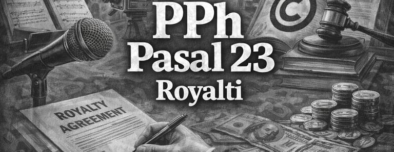 PPh Pasal 23 Royalti