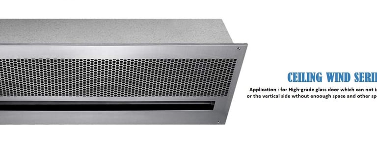 Recessed Air curtain