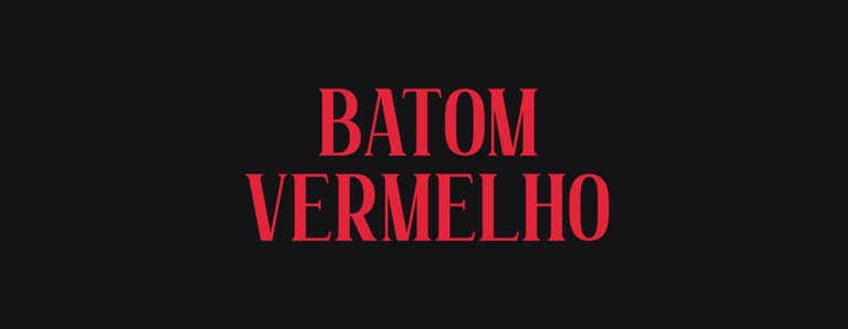 batom vermelho @nemachadodesign identidade visual marca branding maquiagem cartão de visita social m