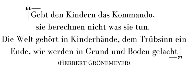 Kinder an die Macht