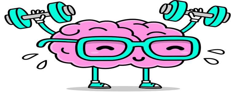 Brain doing workout