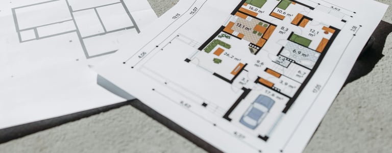 plan pour aménager des locaux professionnels - Rubix
