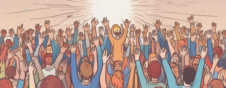 A welcoming community center entrance with cultural event posters on the walls.