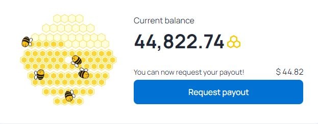 Busy bees on honeygain