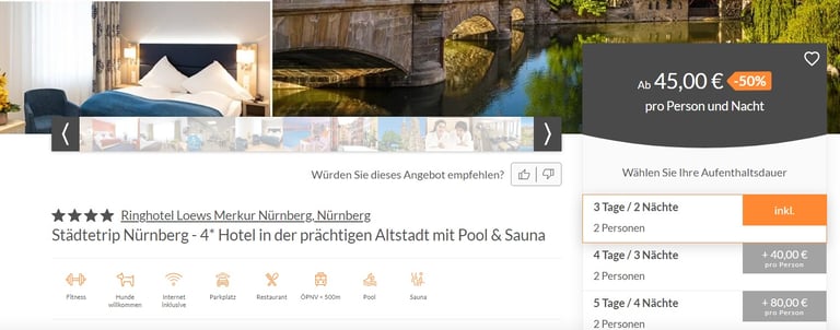 Animod: Hotel Deal Nürnberg