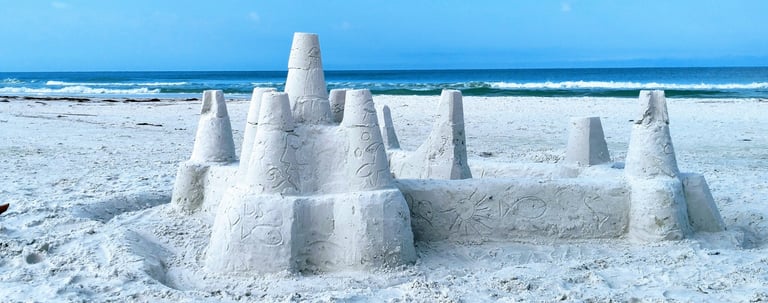 sandcastle photo on Siesta Key