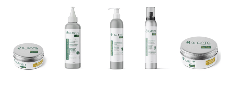 Produits de la marque capillaire Balanta Cosmetics