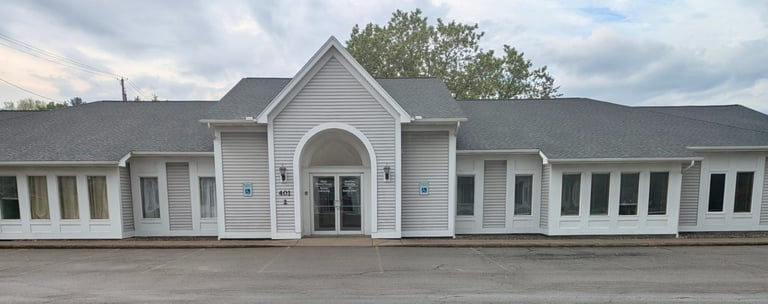 Main entrance to building
