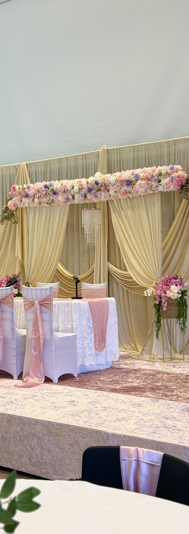 Elegant wedding decor by Kashta Events, Vancouver BC