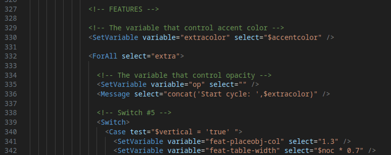 Screenshot of the real AGL code; additional module can be created upon request.