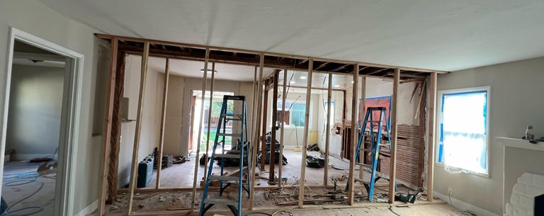 Kitchen remodel before construction by Asha Construction