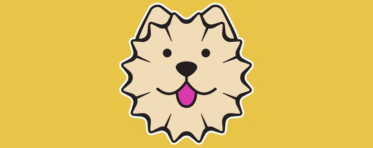 KAS ART UK Logomark on bright yellow background