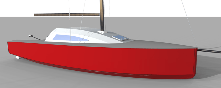 M22 XiO Daysailer Design of a sailing yacht trailerable DiY