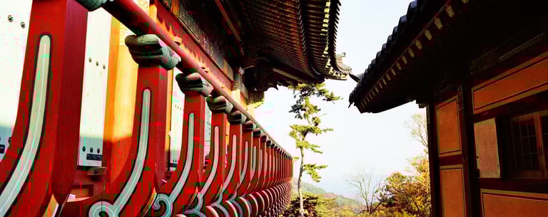 Temple and Nature, Busan 2017 ©Bruno Réquillart