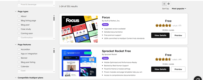 best online free website builder software hubspot to start online store review