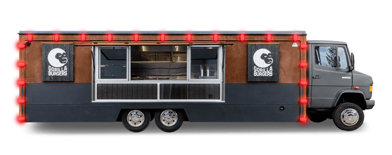 Maisto furgonas -Food Truck - Mercedes Benz