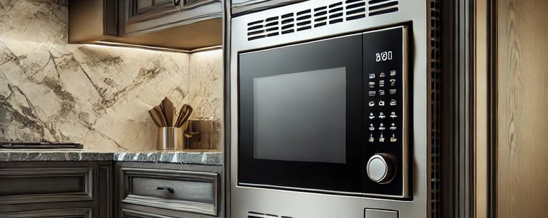 custom build-in microwave oven