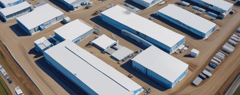 white and blue solar panel system