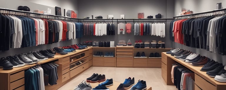 Close-up of premium tech gadgets arranged on a display table.