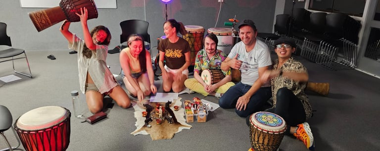 Drum and chill out sessiona