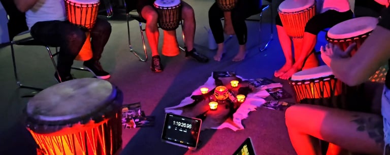 Drumming areas
