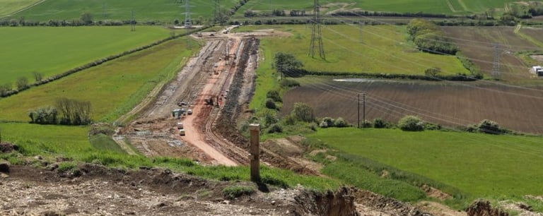 33kV cable route diversion for NGED HS2