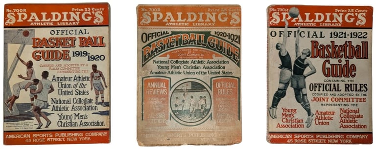 1920s Spalding's Basketball Official Guides Rare Early Collectibles