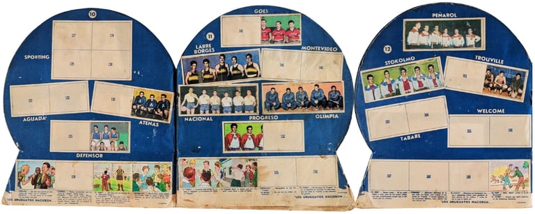 1951 Kaval Goles Y Dobles Inside Interior Album pages