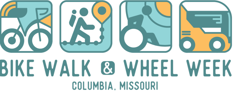 Bike, Walk, & Wheel Week logo
