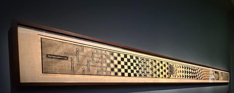 Metamorphosis II,  1939-1940, Woodcut ©16mag