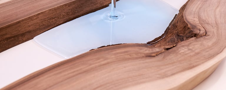 Clear casting epoxy resin