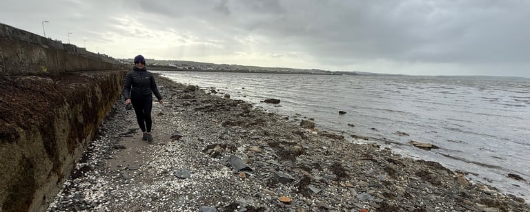 the beach just outside stranraer, Scotland
