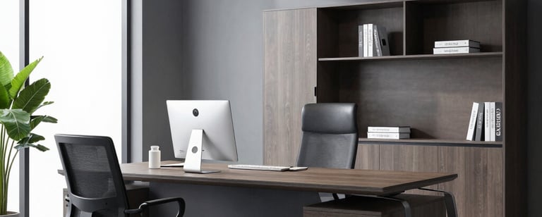 Close architectural detail of a workspace transition zone — a pale oak partition wall meeting a deep teal acoustic panel, joinery edge visible in sharp focus, soft natural light from the left creating clean shadow lines across the material surface, no people, framed tight to emphasise material quality and geometric precision