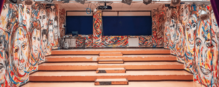 2020 Murales Madri Costituenti di Carlo Gori per l'Istituto Comprensivo Corrado Melone di Ladispoli