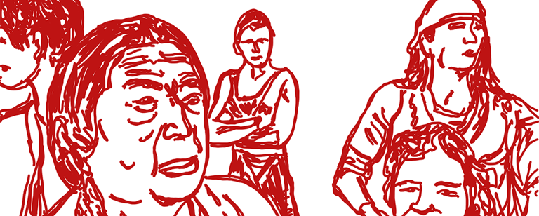 Rom Fotogramma del corto di animazione 25 aprile di Carlo Gori