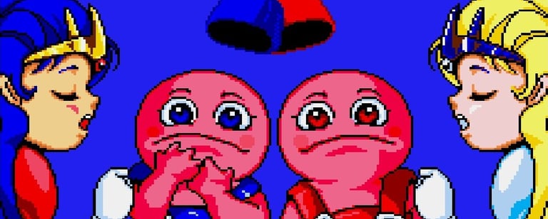 Snow Bros. Mega Drive Princesses and Blushes