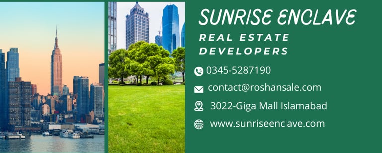 a business card with a picture of a city skyline