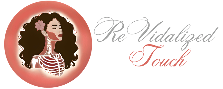 ReVidalized Touch Mobile Massage Therapy Logo Western Mass