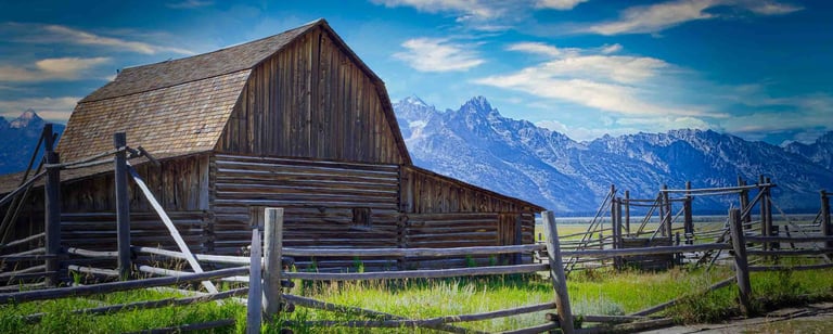 Rustic Wooden Barn
