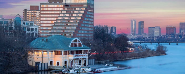MIT Riverside Boathouse Photo