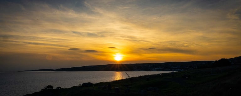 Sunset Landscape over Loch Alsh